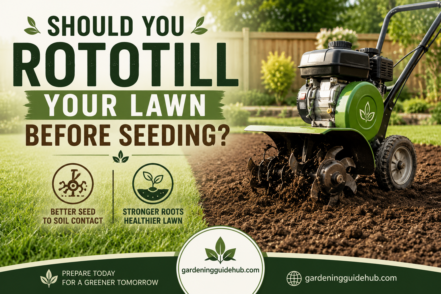 Should You Rototill Your Lawn Before Seeding?
