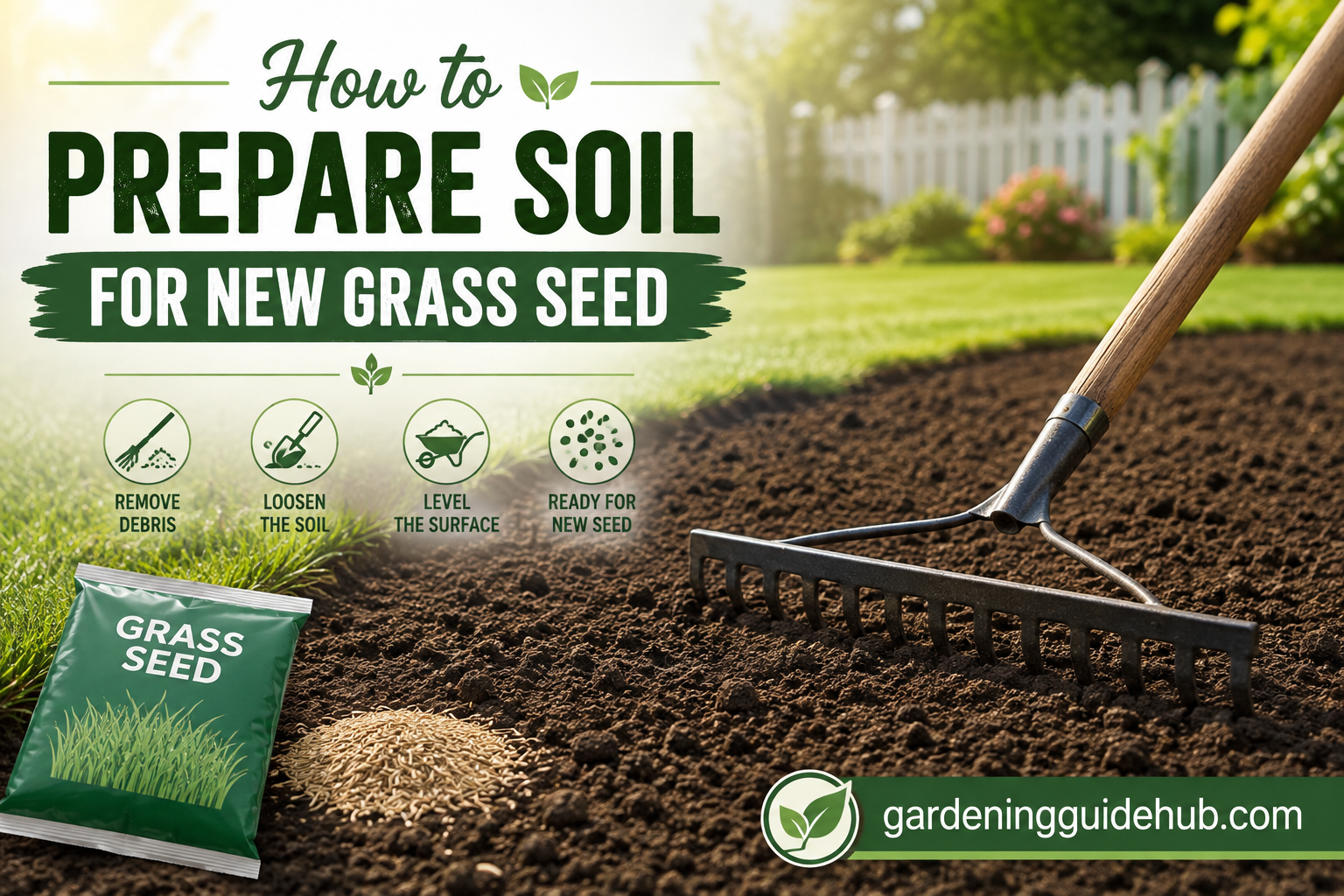 How to Prepare Soil for New Grass Seed: The Complete Beginner Friendly Guide