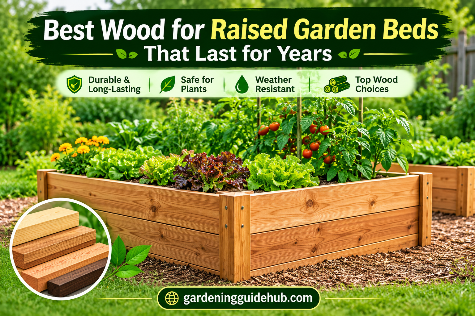 Best Wood for Raised Garden Beds That Last for Years