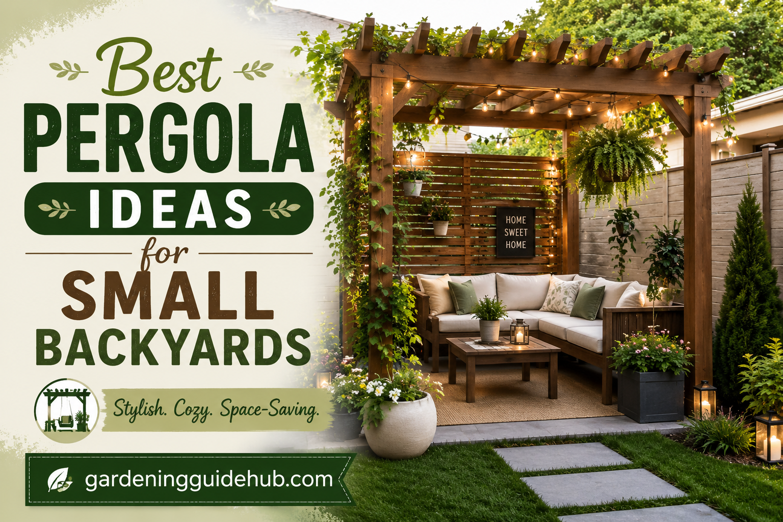 Best Pergola Ideas for Small Backyards