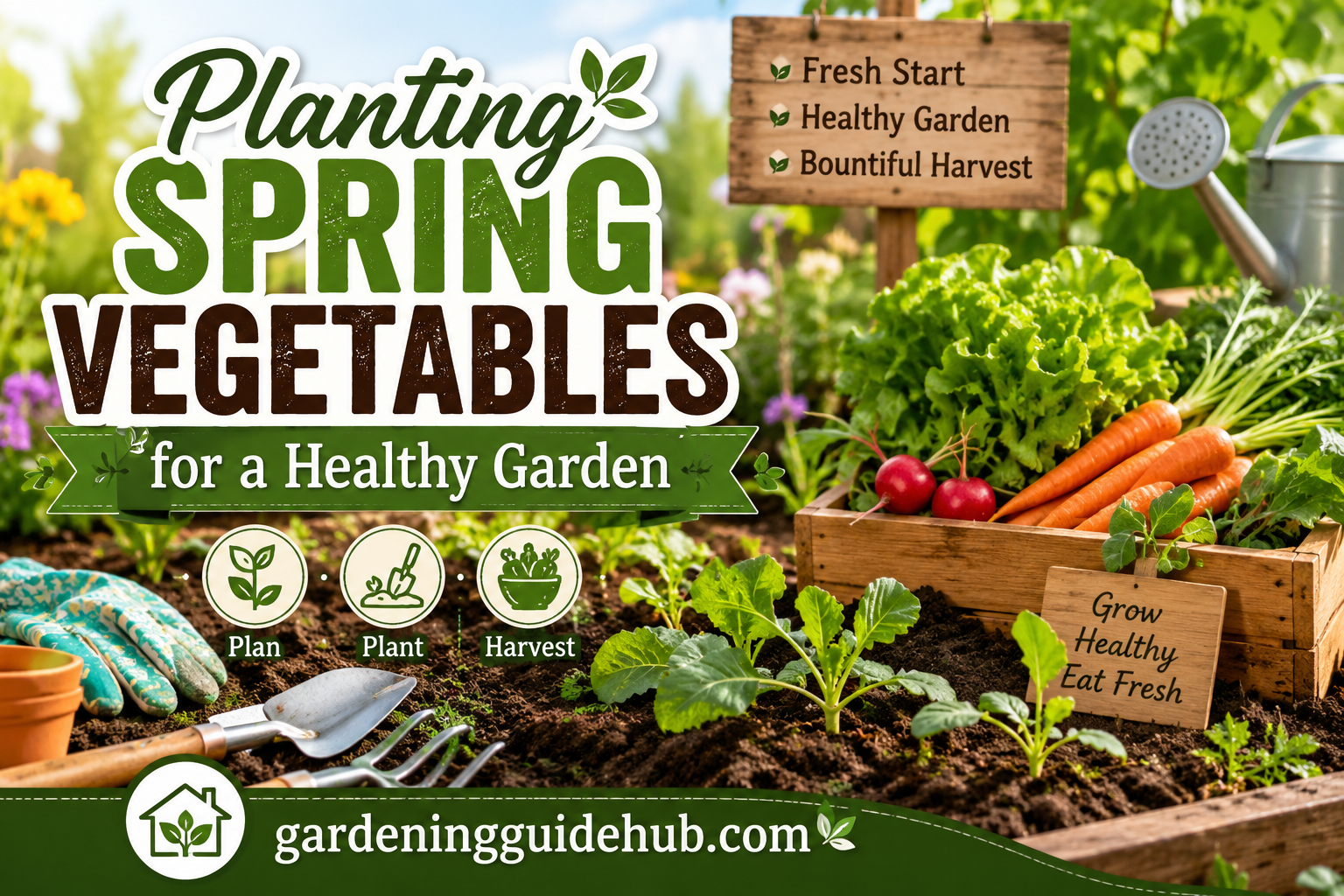 Planting Spring Vegetables for a Healthy Garden
