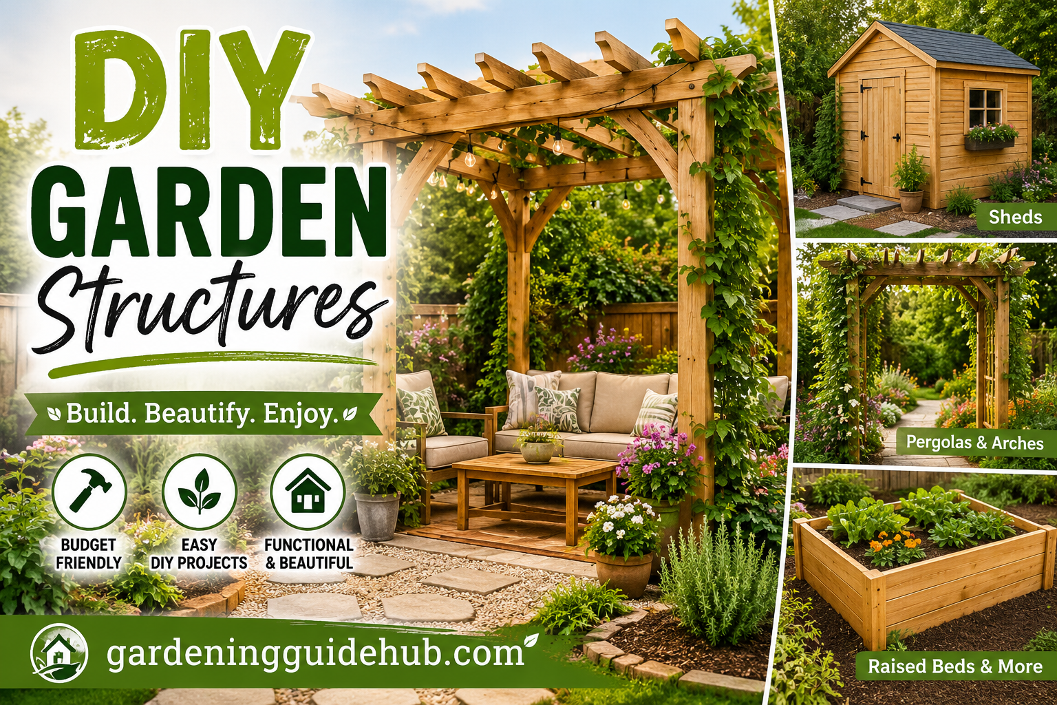 DIY Garden Structures: The Ultimate Guide to Building Your Dream Outdoor Space