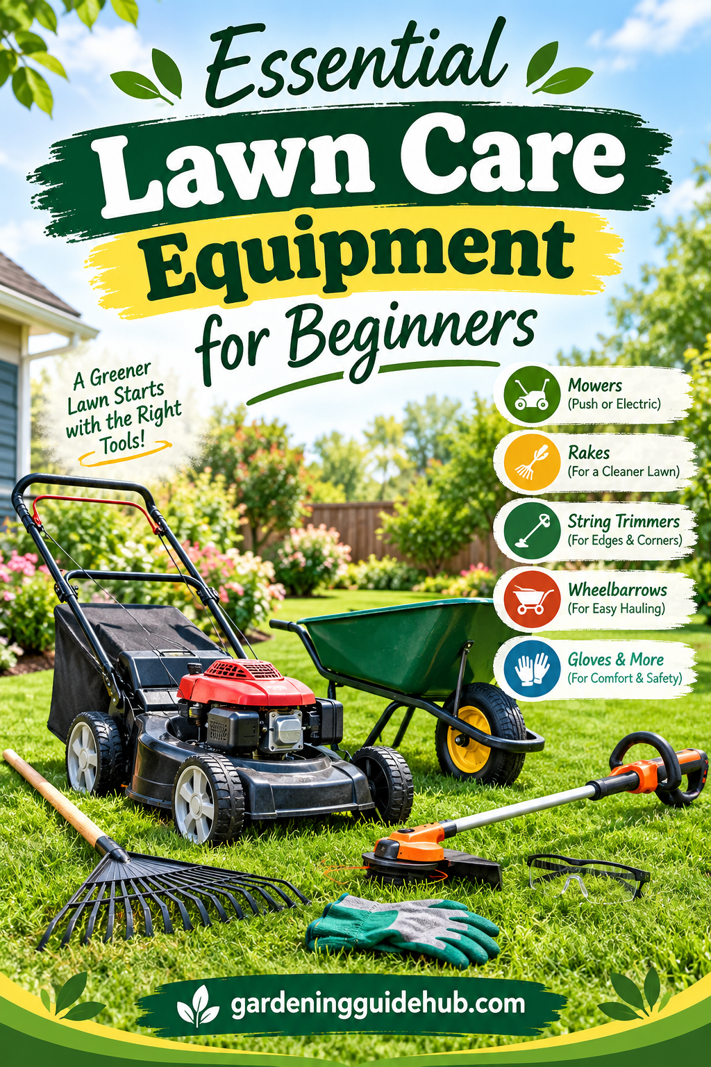 Essential Lawn Care Equipment for Beginners